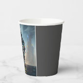 Gobelets En Papier Robot 4 tasses en papier (Gauche)