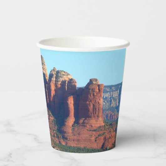 Gobelets En Papier Rocher Coffee Pot I à Sedona Arizona (Verso)