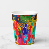 Gobelets En Papier Rock Stars (Verso)