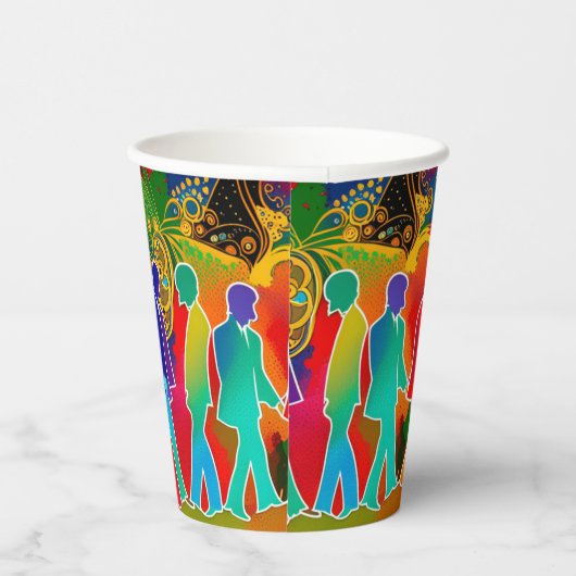 Gobelets En Papier Rock Stars (Droite)