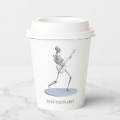 Gobelets En Papier Rock The Planet (Verso)