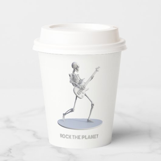 Gobelets En Papier Rock The Planet (Recto)