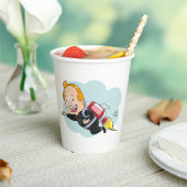 Gobelets En Papier Rocket Man