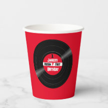 Rockin Premier Anniversaire Vinyl Record Étiquette