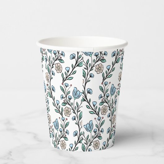 Gobelets En Papier Rococo pattern (Droite)