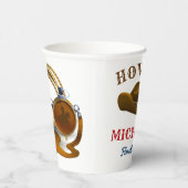 Gobelets En Papier Rodeo Cowboy Coupes de fête d'anniversaire (Droite)