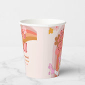 Gobelets En Papier Roll Retro Super Roller Skate Anniversaire Partie (Droite)