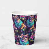 Gobelets En Papier Roller Skate Disco Chien (Droite)