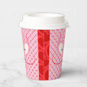 Gobelets En Papier Romance Valentine Love Heart (Droite)