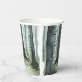 Gobelets En Papier Romantic Enchanted Forest Birthday (Droite)