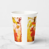 Gobelets En Papier Romantic Leaves Boho – Botanical Fantasy Thanks (Gauche)