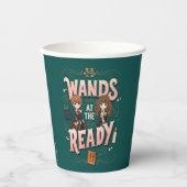 Gobelets En Papier Ron & Hermione Wands au Ready (Recto)