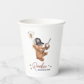 Gobelets En Papier Rookie 1er Ours d'anniversaire (Recto)
