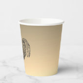 Gobelets En Papier Rooster rustique (Gauche)