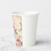 Gobelets En Papier Rose (Gauche)