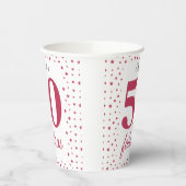 Gobelets En Papier Rose 50 Et Fabuleux (Gauche)