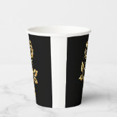 Gobelets En Papier Rose Artsy (Droite)