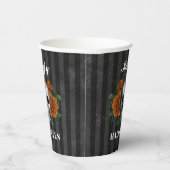 Gobelets En Papier Roses gothiques et Halloween heureux (Droite)