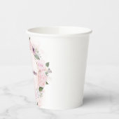 Gobelets En Papier Roses roses roses Fille Fête religieuse (Gauche)