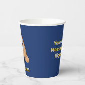 Gobelets En Papier Rosie the Riveter (Gauche)