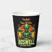 Gobelets En Papier Roswell’s Cosmic Getaway vous attend ! (Verso)