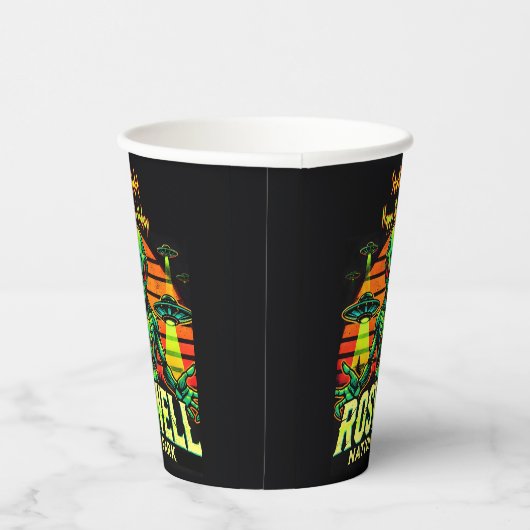 Gobelets En Papier Roswell’s Cosmic Getaway vous attend ! (Droite)