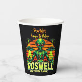 Gobelets En Papier Roswell’s Cosmic Getaway vous attend ! (Recto)