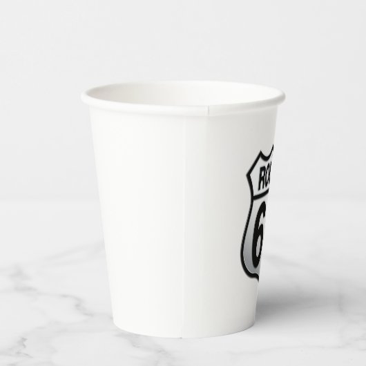 Gobelets En Papier Route 66 Tasse en papier (Droite)