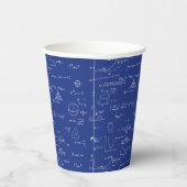 Gobelets En Papier Royal Blue Math  (Droite)