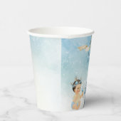 Gobelets En Papier Royal Prince Castle Dragon Crown Blue Gold Boy (Droite)