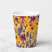 GOBELETS EN PAPIER RUDBECKIAS (Verso)