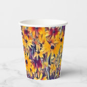 GOBELETS EN PAPIER RUDBECKIAS (Recto)