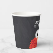 Gobelets En Papier Rue Sésame | Elmo Birthday Chalkboard (Recto)
