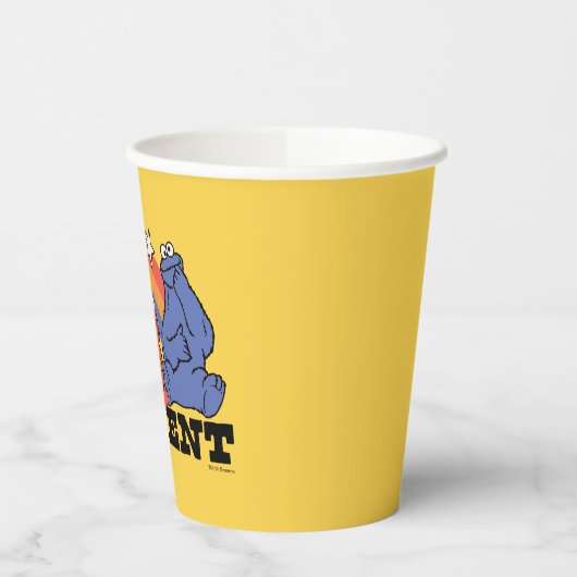 Gobelets En Papier Rue Sésame | Elmo & Cookie Take a Moment (Gauche)