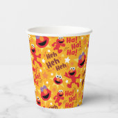 Gobelets En Papier Rue Sésame | Elmo Ha ! Ha ! Ha ! Motif (Verso)