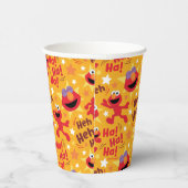 Gobelets En Papier Rue Sésame | Elmo Ha ! Ha ! Ha ! Motif (Droite)