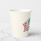 Gobelets En Papier Rue Sésame | Faisons un tour dans la rue ! (Recto)