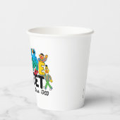 Gobelets En Papier Rue Sésame | Furry Friends depuis 1969 (Verso)