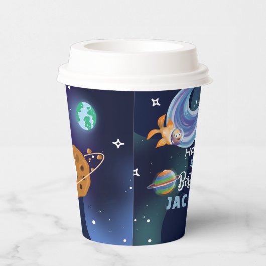 Gobelets En Papier Rue Sésame | L'Espace extra-atmosphérique Elmo Joy (Droite)