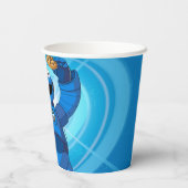 Gobelets En Papier Rue Sésame | Méca Builders Cookie Monster (Verso)