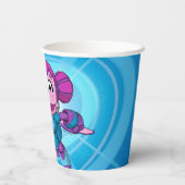 Gobelets En Papier Rue Sésame | Mécaniciens Abby (Verso)