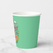 Gobelets En Papier Rue Sésame | Meilleurs potes d'oiseaux jaunes (Verso)