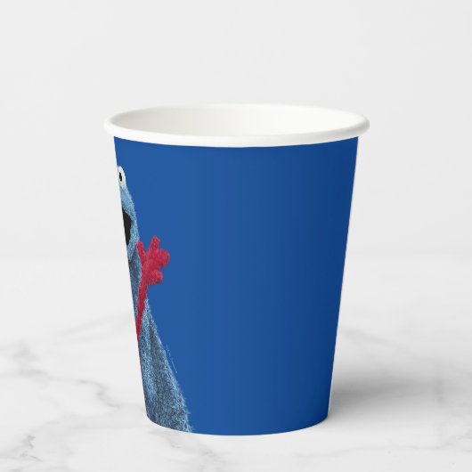 Gobelets En Papier Rue Sésame | Monstre Elmo & Cookie (Verso)