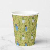 Gobelets En Papier Rue Sésame | Motif Woodland Friends (Droite)