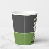 Gobelets En Papier Rue Sésame | Oscar le Grouch Pas aujourd'hui! (Droite)