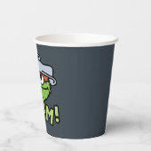 Gobelets En Papier Rue Sésame | Oscar the Grouch Scram! (Verso)