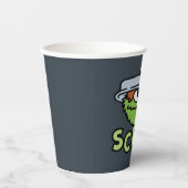 Gobelets En Papier Rue Sésame | Oscar the Grouch Scram! (Recto)