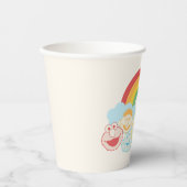Gobelets En Papier Rue Sésame | Rainbow Graphic (Recto)