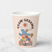 Gobelets En Papier Rue Sésame | Team Sesame Track & Field (Recto)