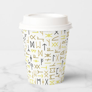 Gobelets En Papier Runes